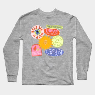 Going Green All Over Long Sleeve T-Shirt